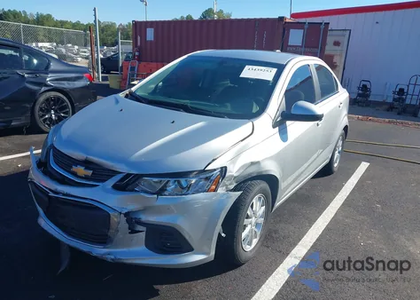 2020 Chevrolet Sonic Fwd Lt from USA, damaged, VIN 1G1JD5SB6L4125742